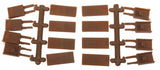 HO Scale Walthers Proto 920-2311 Cushion Car Coupler Pocket Kit (4) Cars