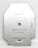 HO Scale NMRA National Model Railroad Association Metal Standards Gauge