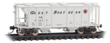 N Scale Micro Trains 9500012 Great Northern GN 71477 PS-2 2-Bay Covered Hopper