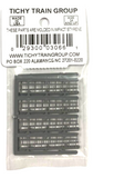 HO Scale Tichy Train Group 3066 Tall Boxcar Freight Car Ladders pkg (8)