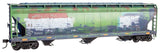 HO Scale Micro Trains 2000005 Montana Rail Link 50002 Weathered ACF 3-Bay Hopper