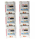 N Scale Jacksonville Terminal 405619 K-Line 40' High Cube Reefer Set (6) pcs