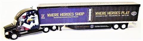 HO Scale Trucks n Stuff 93127 Cascadia Exchange Heroes Semi Truck w/53' Trailer