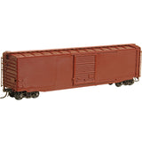 HO Scale Kadee 4105 Undecorated 50' PS-1 Boxcar w/9' Door & Roofwalk Kit