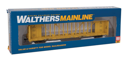 HO Scale Walthers MainLine 910-4860 Trailer-Train TTZX 86703 72' Centerbeam Flatcar