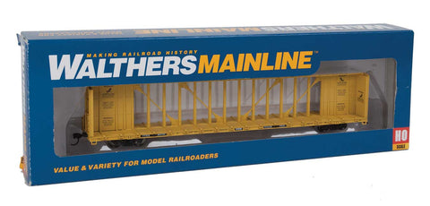 HO Scale Walthers MainLine 910-4863 Trailer-Train TTZX 86799 72' Centerbeam Flatcar