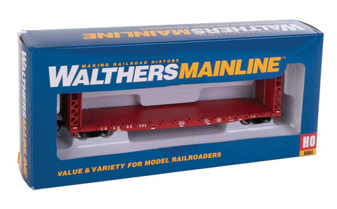 HO Scale Walthers Mainline 910-5908 Chicago Burlington & Quincy CB&Q 95220 53' GSC Bulkhead Flatcar