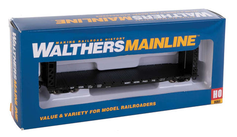 HO Scale Walthers Mainline 910-5910 Northern Pacific NP 67104 53' GSC Bulkhead Flatcar