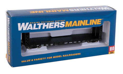 HO Scale Walthers Mainline 910-5911 Northern Pacific NP 67149 53' GSC Bulkhead Flatcar