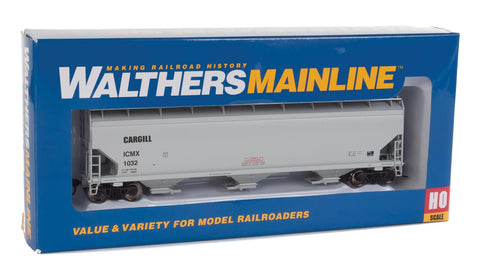 HO Scale Walthers MainLine 910-7671 Illinois Cereal Mills Cargill ICMX 1032 60' NSC Covered Hopper