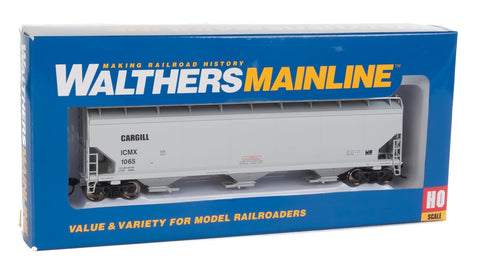HO Scale Walthers MainLine 910-7672 Illinois Cereal Mills Cargill ICMX 1065 60' NSC Covered Hopper