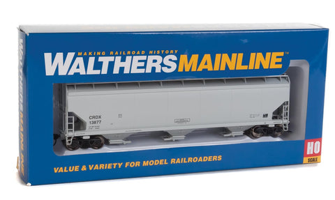 HO Scale Walthers MainLine 910-7676 Chicago Freight Car Leasing CRDX 13877 60' NSC Covered Hopper