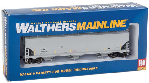 Walthers MainLine 910-7702 First Union Rail FURX 845316 60' NSC 3-Bay Covered Hopper