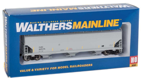 Walthers MainLine 910-7704 First Union Rail FURX 845376 60' NSC 3-Bay Covered Hopper