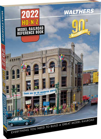 HO, N, & Z Scale Walthers 2022 Model Railroad Reference Book