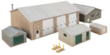 HO Scale Walthers Cornerstone 933-4122 Vehicle Maintenance Facility Kit