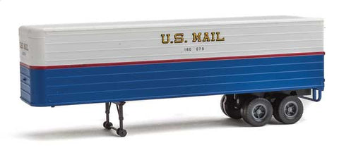 HO Scale Walthers SceneMaster 949-2426 USPS US Mail Fluted-Side 35' Trailers