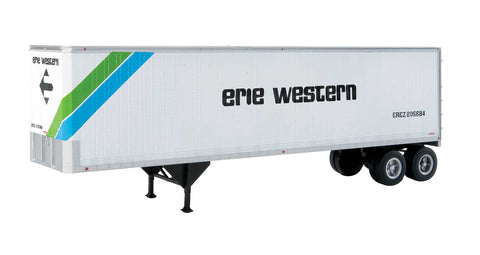 HO Scale Walthers SceneMaster 949-2511 Erie Western Trailmobile 40' Trailers