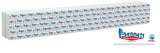 HO Scale Walthers SceneMaster 949-3162 Bennett Lumber 72' Centerbeam Lumber Load