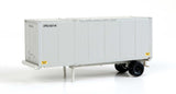 Walthers SceneMaster 949-8600 UPS United Parcel Service 28' Container w/Chassis