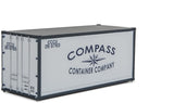 HO Scale Walthers SceneMaster 949-8664 Compass Container 20' Smooth Container