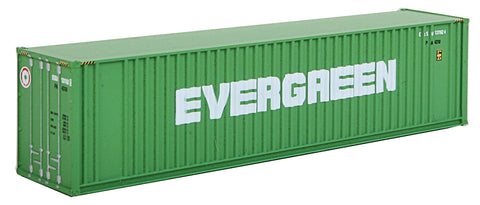 N Scale Walthers SceneMaster 949-8802 Evergreen 40' Hi Cube Ribbed Container