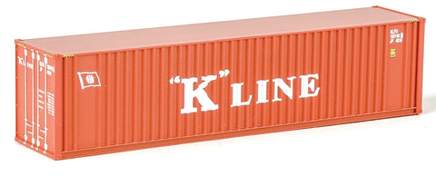 N Scale Walthers SceneMaster 949-8803 K-Line 40' Hi Cube Ribbed Container