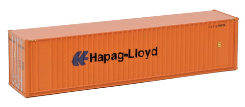 N Scale Walthers SceneMaster 949-8804 Hapag-Lloyd 40' Hi Cube Ribbed Container