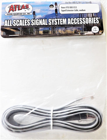 Atlas 70000053 All Scale Signal System Medium 60" Extension Cable