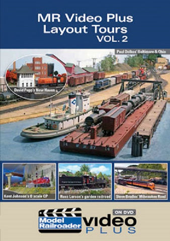 Kalmbach Publishing Model Railroader Video Plus Layout Tours Volume #2 DVD