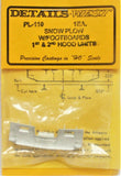 HO Scale Details West PL-110 1st & 2nd Generation Snow Plow With Footboards