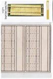 HO Scale GCLaser 11271 Straight Wood Grade Crossing 2-Pack Kit