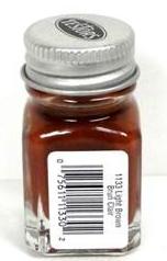 Testors 1133 Gloss Light Brown Enamel 1/4 oz Paint Bottle