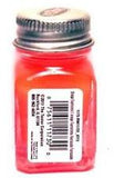 Testors 1173 Fluorescent Orange Enamel 1/4 oz Paint Bottle