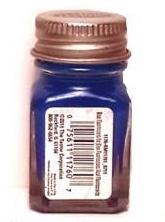 Testors 1176 Fluorescent Blue Enamel 1/4 oz Paint Bottle