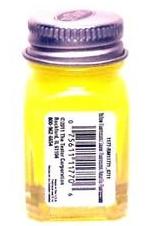 Testors 1177 Fluorescent Yellow Enamel 1/4 oz Paint Bottle