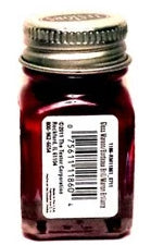 Testors 1186 Maroon Enamel 1/4 oz Paint Bottle