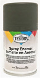 Testors 1265 Flat Olive Drab Enamel 3 oz Spray Paint Can