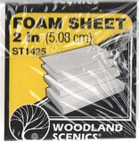 Woodland Scenics ST1425 Sub Terrain System 2 in (5.08 cm) Foam Sheet