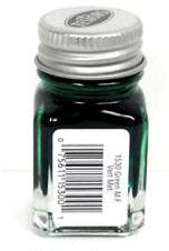 Testors 1530 Green Metal Flake Enamel 1/4 oz Paint Bottle