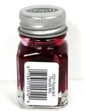 Testors 1531 Purple Metal Flake Enamel 1/4 oz Paint Bottle
