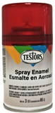 Testors 1605 Candy Apple Red Enamel 3 oz Spray Paint Can