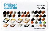HO Scale Preiser Kg 17007 Passenger Luggage Detail/Figure Set