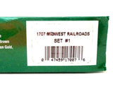 Badger Model Flex 1707 Midwest Railroads #1 (7) 1 oz Acrylic Paint Bottle Set