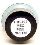 Tru-Color TCP-102 MEC Maine Central Pine Green 1 oz Paint Bottle