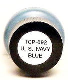 Tru-Color TCP-092 USN United States Navy Blue 1 oz Paint Bottle