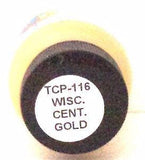 Tru-Color TCP-116 WC Wisconsin Central Gold 1 oz Paint Bottle
