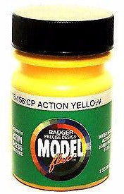 Badger Model Flex 16-158 CP Canadian Pacific Action Yellow 1 oz Acrylic Paint