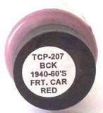 Tru-Color TCP-207 BCK Buffalo Creek Freight Car Red 1 oz Paint Bottle
