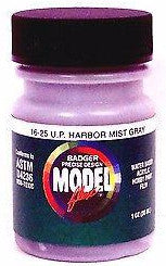 Badger Model Flex 16-25 Union Pacific Harbor Mist Gray 1 oz Acrylic Paint Bottle